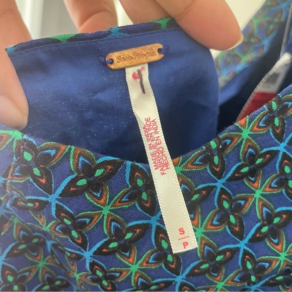 Free People Louie Blazer Mini Dress Halter Neck Open Back Size S - Picture 13 of 15